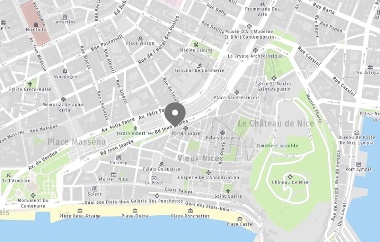 Aparthotel Riviera - Nice Cote D'Azur - Old Town - Promenade Des Anglais Ngoại thất bức ảnh